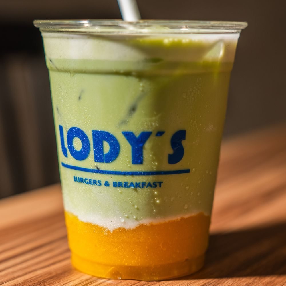 Mango Matcha Latte