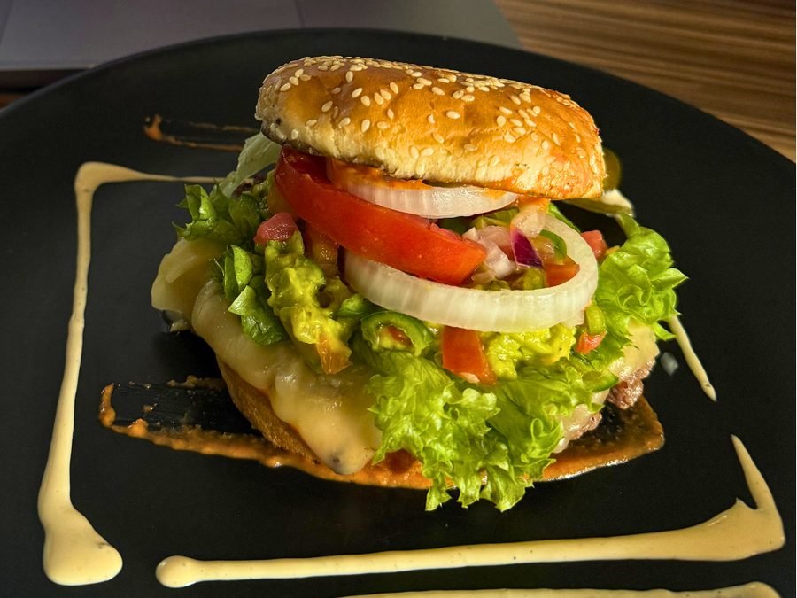 Burger Guacamole